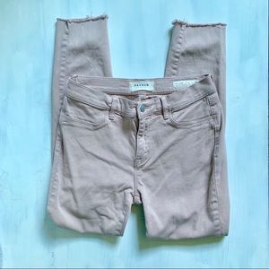 PacSun Pale Pink Ankle Jegging Jeans
